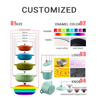 Conjunto de panelas antiaderente para cozinha em casa Logotipo personalizado e serviço OEM ODM