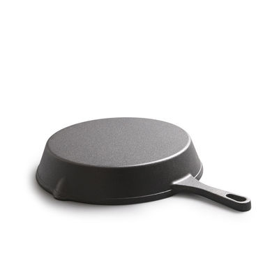 Caixa de ferro fundido 9-30cm Skillet pré-sazão para ambas as necessidades de cozinha exterior interior