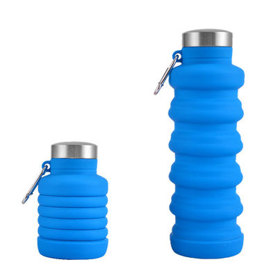 Bottle de água esportiva de silicone de grande capacidade para atividades ao ar livre