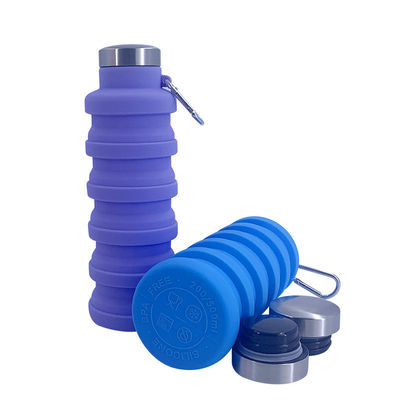 Bottle de água esportiva de silicone de grande capacidade para atividades ao ar livre