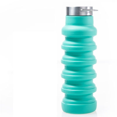 Bottle de água esportiva de silicone de grande capacidade para atividades ao ar livre