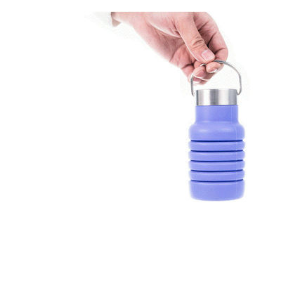 Bottle de água esportiva de silicone de grande capacidade para atividades ao ar livre
