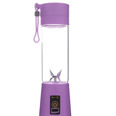 Chegadas Cupão de sumo elétrico rosa portátil Mini-Blender Multifuntcional Misturadores de frutas