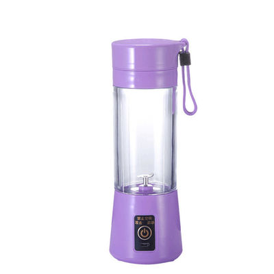 Chegadas Cupão de sumo elétrico rosa portátil Mini-Blender Multifuntcional Misturadores de frutas