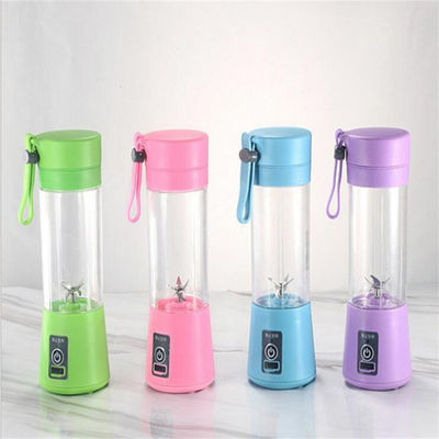Chegadas Cupão de sumo elétrico rosa portátil Mini-Blender Multifuntcional Misturadores de frutas
