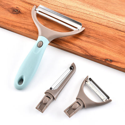 Melhor conjunto de 4 peelers multifuncional Kitchen Gadget para ferramentas de frutas e legumes