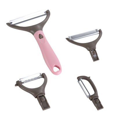 Melhor conjunto de 4 peelers multifuncional Kitchen Gadget para ferramentas de frutas e legumes