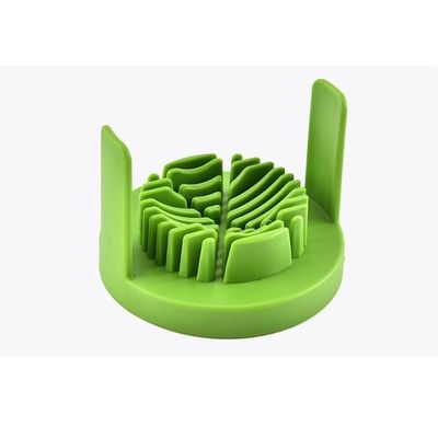 Set de cortador de ovos 3 cortadores para fatias finas Ferramenta de corte manual de ovos fácil de plástico PP com suporte de cortador