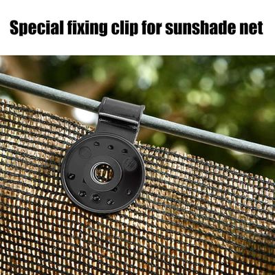 Grampos de tecido de sombra Grampos de bloqueio pesados para uma variedade de grampos de rede de sombra solar e malha de plástico
