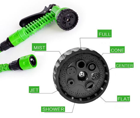 Irrigação Simples Expandivel Flex Magic aquecido mangueira de jardim 25-200FT com pistola de pulverização