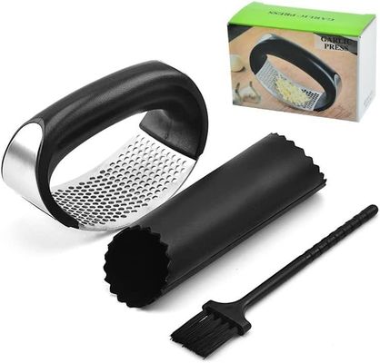 Melhor vendedor de pressão de alho quente Peeler manual de aço inoxidável para ferramentas de frutas e vegetais