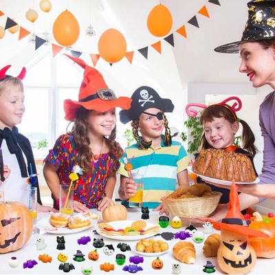 Cartoon Fidget Squishy Toy 18pcs 24pcs Blind Box Halloween Brinquedos Espremido Brinquedos para Crianças