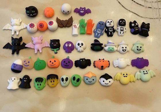 Amigável para o Meio Ambiente Halloween Mochi Brinquedo Limpe