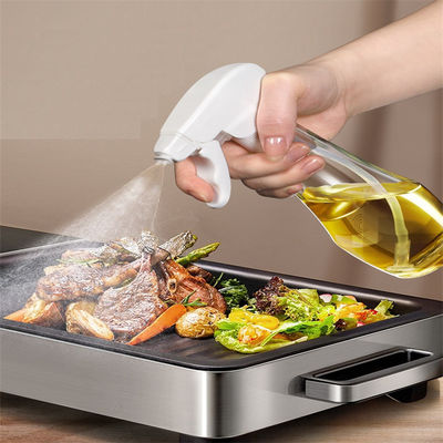 Casa Cozinha Botão de pulverização de plástico PP 200ml para cozinhar churrasco Sprayer de vinagre de azeite