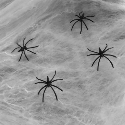 Poliéster Teia de Aranha Fio de Algodão Casa Assombrada Decoração para Halloween Requisitos de Festa