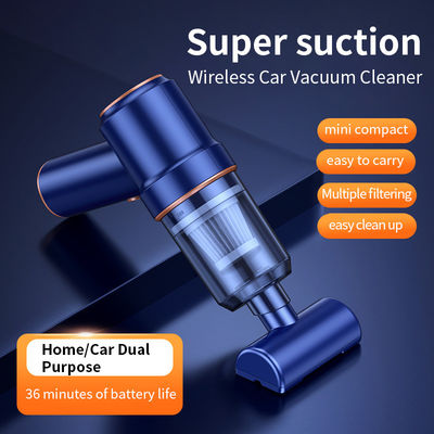 Aspirador de vácuo de automóvel portátil doméstico de 12 V com função de luz e sucção