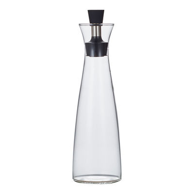 650 ml/400 ml garrafas de vidro para distribuição de óleo e vinagre sem gotas para cozinha