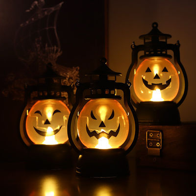 Outras ocasiões Lâmpada de vela LED Luminosa Lâmpada de aranha Ornamentos de luz noturna com logotipo personalizado