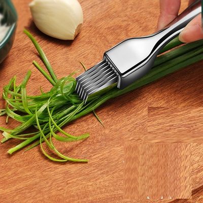 Faca de triturador de escalões de 430 de aço inoxidável para ferramentas de frutas e vegetais