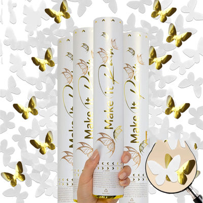 60cm Gênero Revelar Confeti Cannon Popper Fumo Pó Confeti Bastões para suprimentos de festa