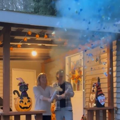 60cm Gênero Revelar Confeti Cannon Popper Fumo Pó Confeti Bastões para suprimentos de festa