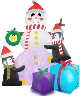 Decorações de festas de poliéster Ornamentações com luzes de Natal LED Papai Noel navidad