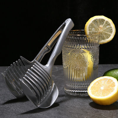 Máquina de cortar frutas de aço inoxidável 304 utensílios de cozinha portáteis cortador de tomate cortador de limão