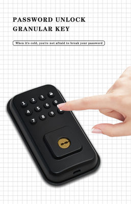 Segure a sua porta com bloqueio digital inteligente alimentado por bateria e TTlock Tuya WiFi App