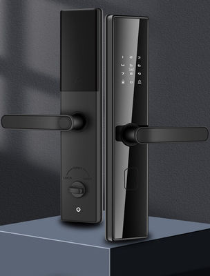 Segurança exterior Porta digital com Tuya Ttlock e reconhecimento de impressões digitais