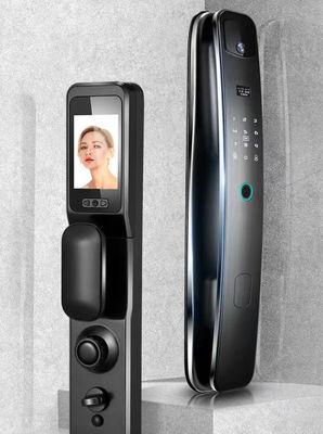 Segure a sua porta com Tuya APP controlada fechadura de borda elétrica à prova d'água e impressão digital