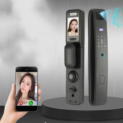 Segure a sua porta com Tuya APP controlada fechadura de borda elétrica à prova d'água e impressão digital