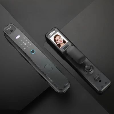 Segure a sua porta com Tuya APP controlada fechadura de borda elétrica à prova d'água e impressão digital
