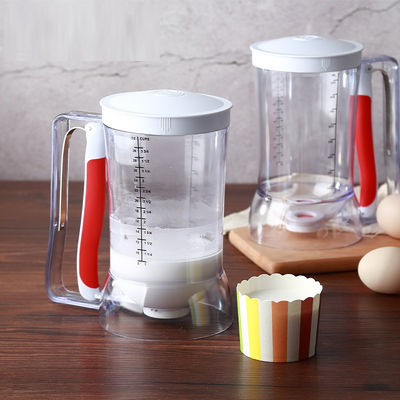 17x11.4x18.7cm Dispensador de pasta de farinha de baton para panquecas, biscoitos, bolinhos, separador de bolinhos