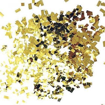 Púrpura 2*5cm Popper Confetti Cannon Biodegradável Retangular Redondo Forma de Coração Verde Branco Preto Confetti Folha de Ouro Amostra Grátis