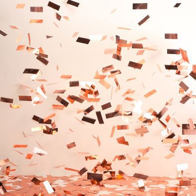Púrpura 2*5cm Popper Confetti Cannon Biodegradável Retangular Redondo Forma de Coração Verde Branco Preto Confetti Folha de Ouro Amostra Grátis