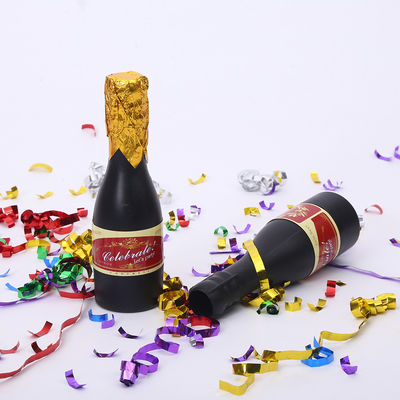 Logotipo personalizado Botella de champanhe Popper de festa O melhor acessório de celebração do ano