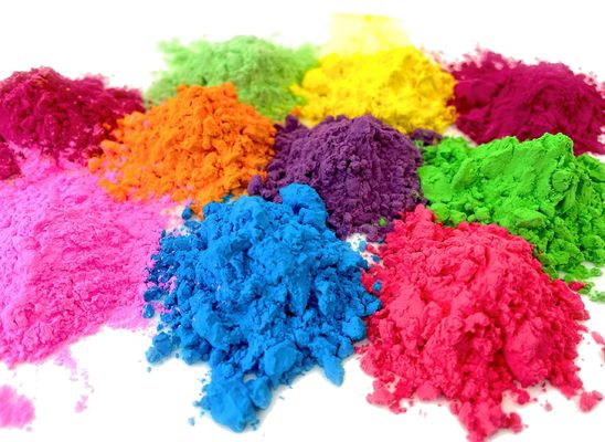 13*18cm Tamanho Amido de milho Rainbow Run para Festival Amido de cor
