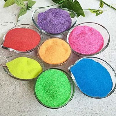 13*18cm Tamanho Amido de milho Rainbow Run para Festival Amido de cor