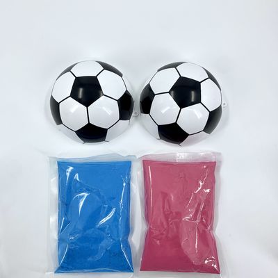 Gênero Revelar Adereços Confetti Powder Filler 14*14*14cm Futebol para celebrações do bebê