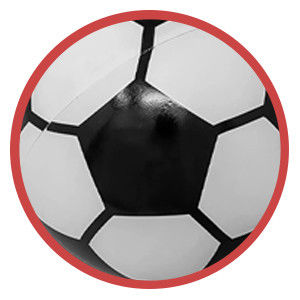 Gênero Revelar Adereços Confetti Powder Filler 14*14*14cm Futebol para celebrações do bebê