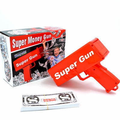18.5cmX8cmX17.5cm Pistola de moedas de plástico para casamentos