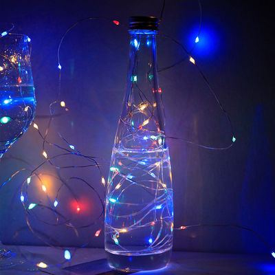 7/22/32m LED à prova d'água Solar Copper Wire Lâmpadas de árvore de Natal com PVC Material quente