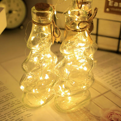7/22/32m LED à prova d'água Solar Copper Wire Lâmpadas de árvore de Natal com PVC Material quente