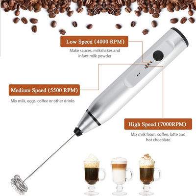 Sustentável recarregável Usb Espinador de Leite Elétrico Custom Logotipo Mixer Automático de Café