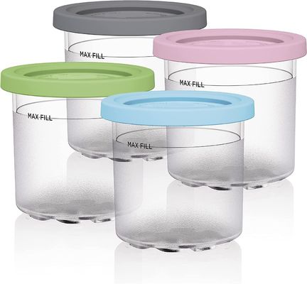 4 Pcs 600ML recipientes de sorvete para NC299AMZ NC300s série Reutilizável e ecológico