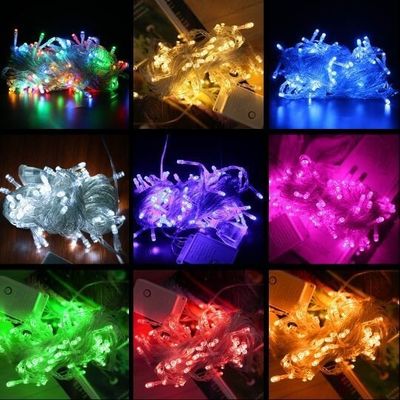 Área exterior à prova d'água 300m Violeta LED Lâmpadas de Fadas Guirlanda de cordas para a decoração de Natal