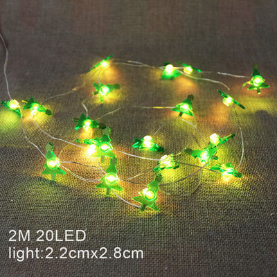 Luzes de Natal LED vermelhas Homem de Neve de Cordel Pai Natal Estrela Produto decorativo de férias