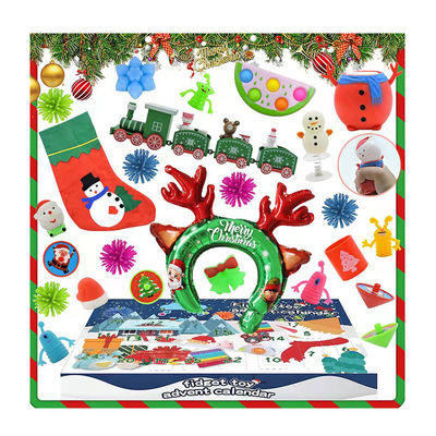 Contagem decrescente de Natal Calendário Férias Contagem decrescente de Natal Presentes Crianças Pequenos Meninos Meninas Festa Favorito