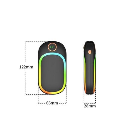 Banco de energia de aquecedor de mão de uso doméstico aquecedor portátil elétrico USB recarregável para uso ao ar livre