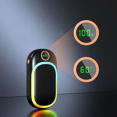 Banco de energia de aquecedor de mão de uso doméstico aquecedor portátil elétrico USB recarregável para uso ao ar livre